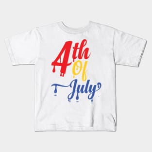 funny 4th of july design fireworks independance national day humor Kids T-Shirt